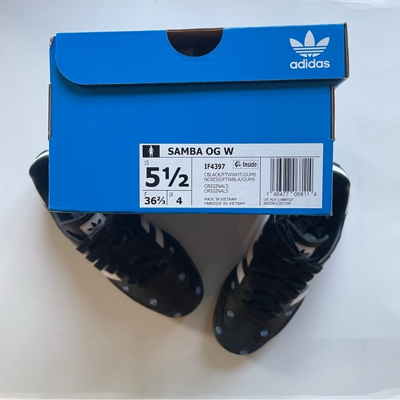 Adidas SAMBA OG Embroidered Flowers | US 5.5 (women's) - Picture 8 of 8